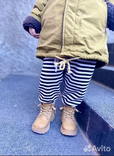 Штаны детские спортивные в полоску
