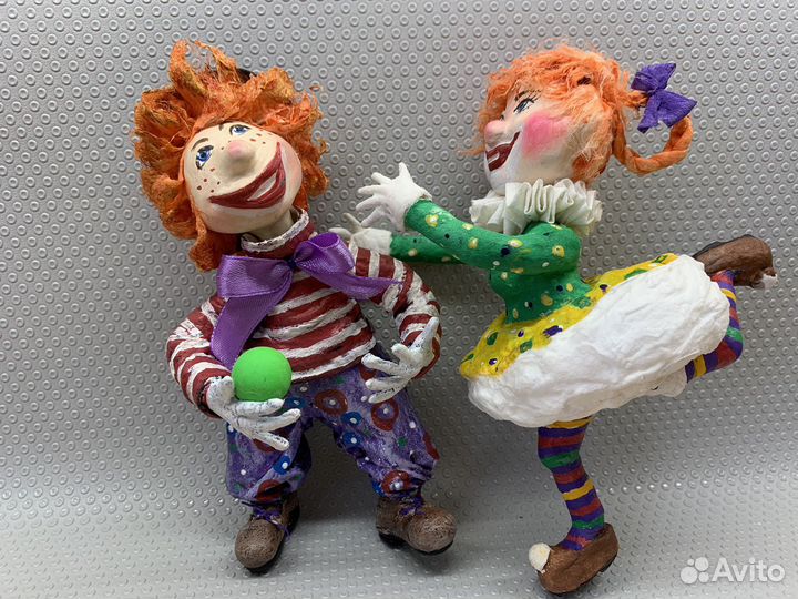 Ватные елочные игрушки