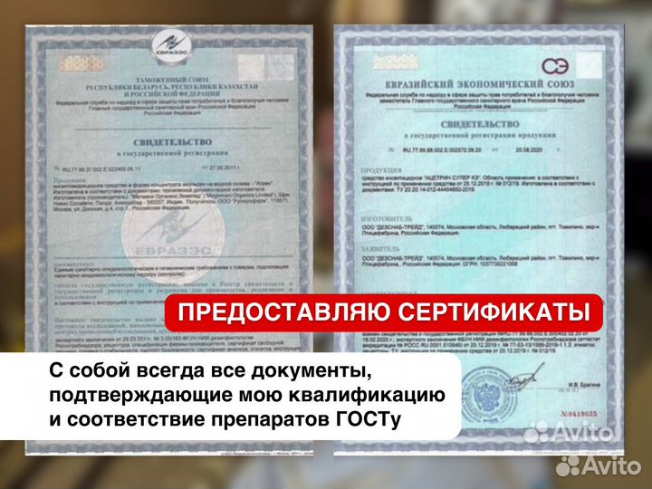 Дезинфекция уничтожение тараканов