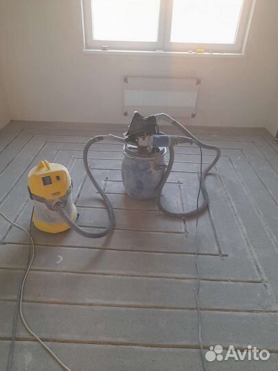 Тёплый пол в готовой стяжке, монтаж отопления