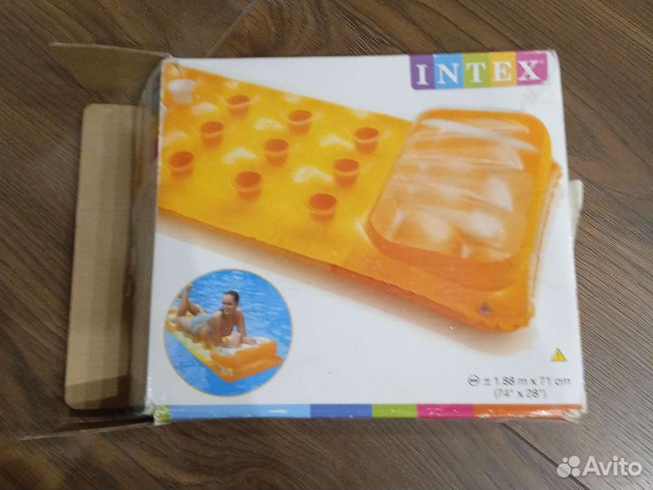 Новый надувной матрас intex