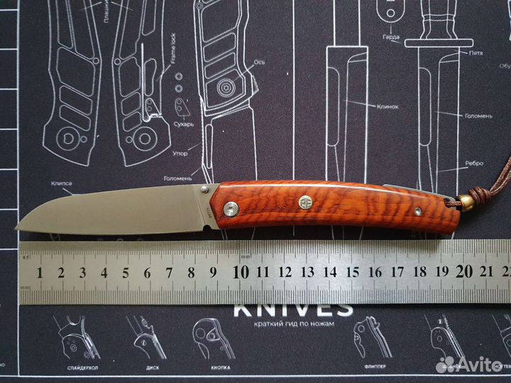 Складной нож Petrified Fish PF719