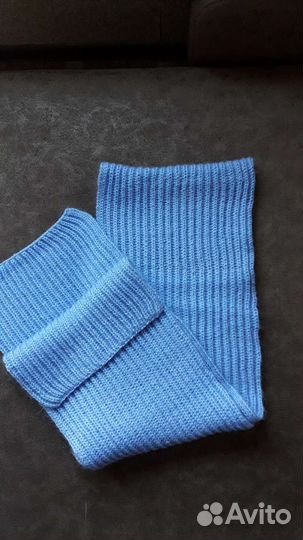 Комплект шапка, шарф и варежки