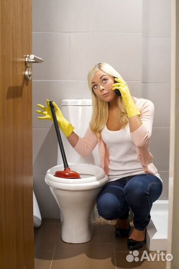 Устранение засоров, прочистка канализации