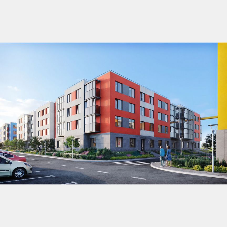 1-к. квартира, 36,6 м², 1/4 эт.