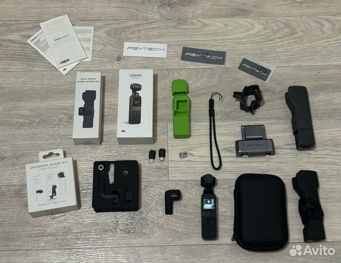 Экшн Камера Dji osmo pocket + много аксессуаров