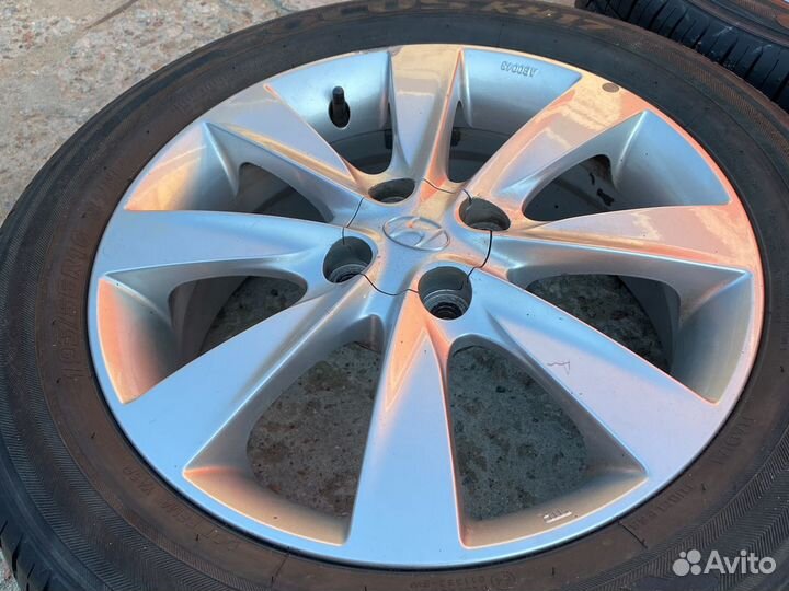 Литые диски hyundai/kia r16