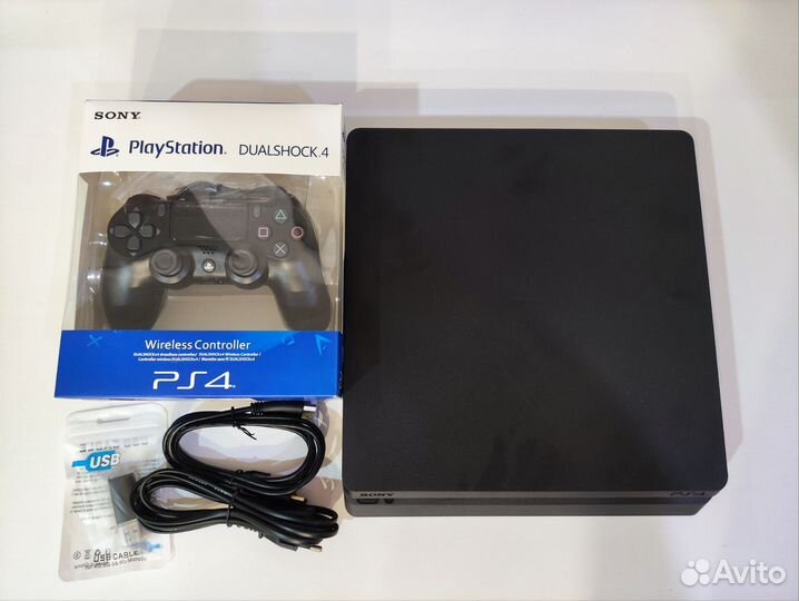 Sony PS4 Slim 1TB + любые игры и гарантия