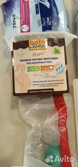 Молокоотсос Philips Avent + Happy Baby Brest Pump