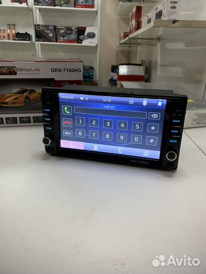 Магнитола 2 din toyota, с блютусом, не андроид