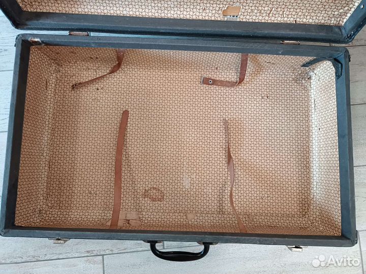 Ретро чемодан кожа СССР