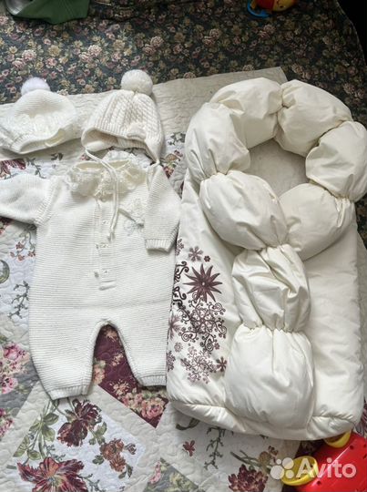 Конверт на выписку весенний Крошкин дом