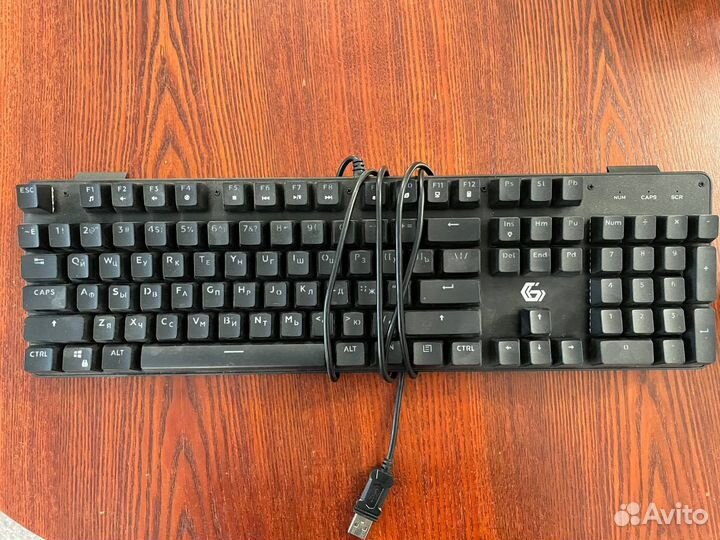 Механическая клавиатура gembird KB-G530L Rainbow L