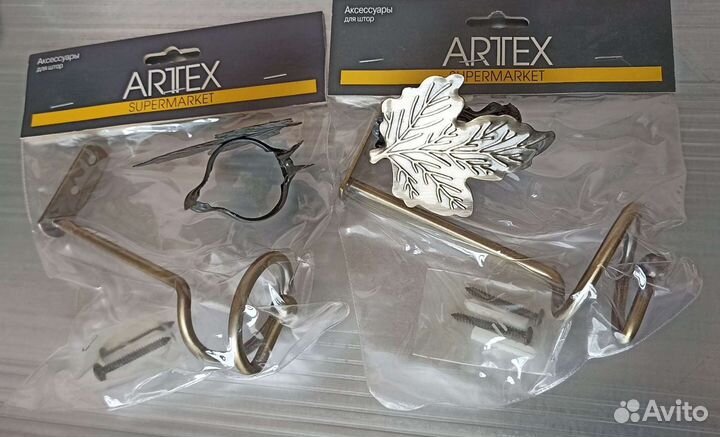 Держатель, подхват и клипса для штор