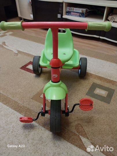 Детский трехколесный велосипед, до 3 лет