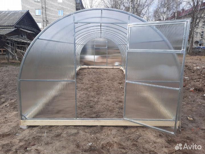 Теплица 3 на 6 из поликарбоната