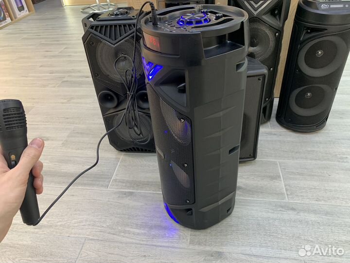 Портативная Bluetooth колонка с микрофоном ZQS6201