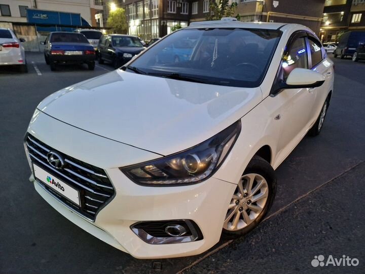 Hyundai Solaris 1.6 AT, 2018, 224 000 км