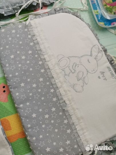 Бортики в детскую кроватку