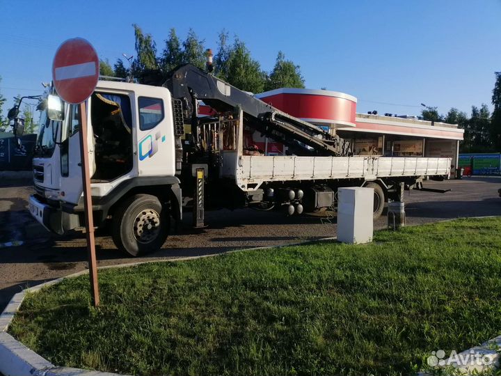 Кран манипулятор 8 тонн, Люлька, ямобур