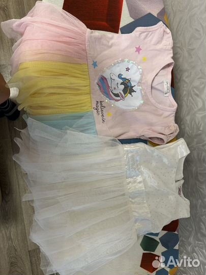 Вещи пакетом на девочку 98 104