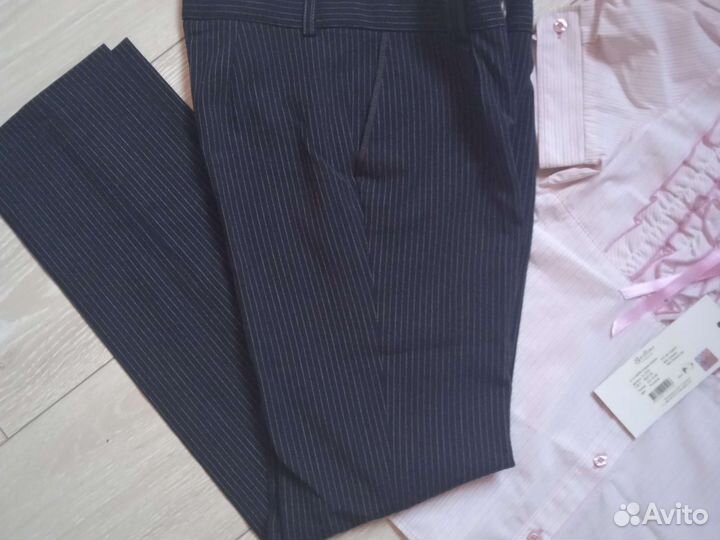 Школьная блузка и брюки stillini размер 152