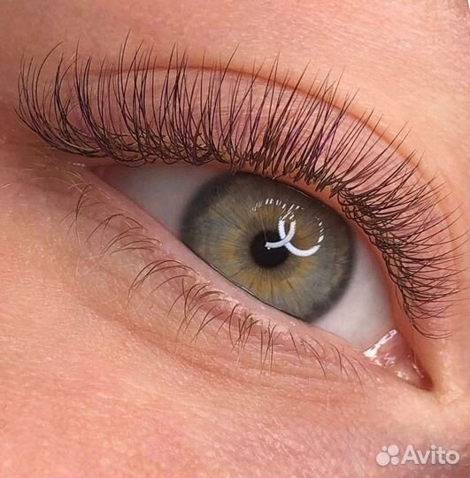 Наращивание ресниц классика