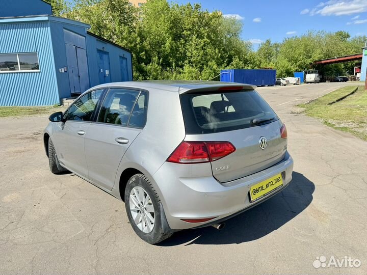 Volkswagen Golf 1.2 AMT, 2013, битый, 300 000 км