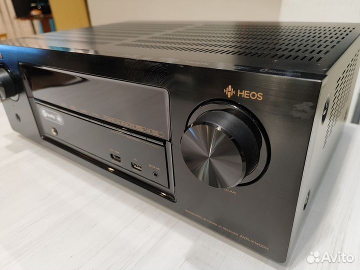 Ресивер Denon AVR- X1400 Heos, Dolby Atmos, 4k