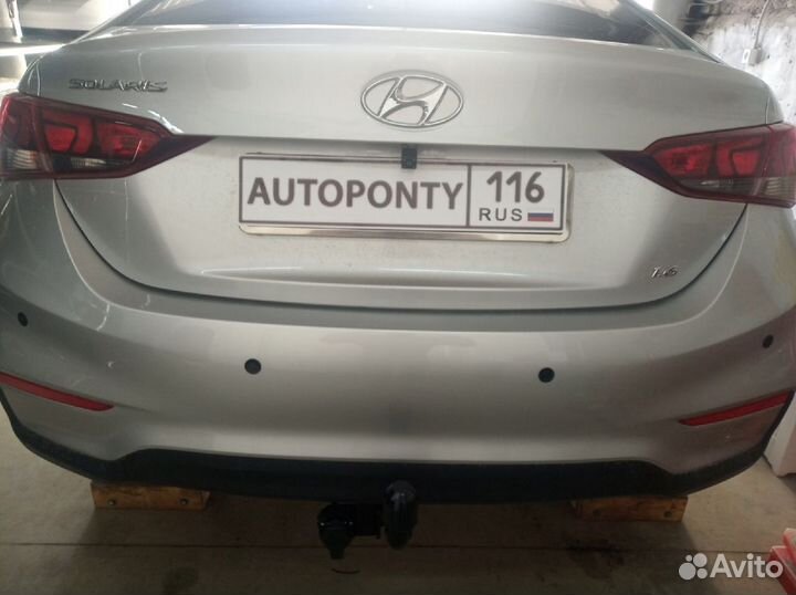 Фаркоп Хендай Солярис 2017