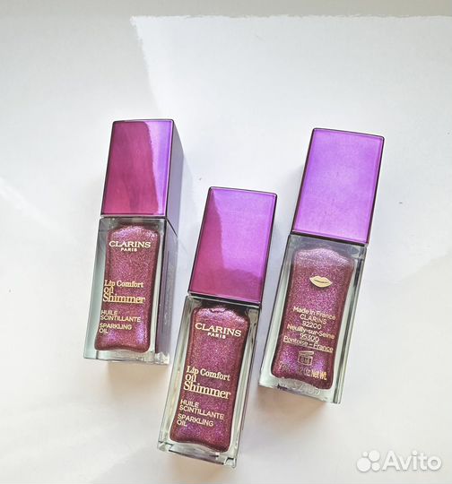 Мерцающее масло для губ clarins lip oil shimmer