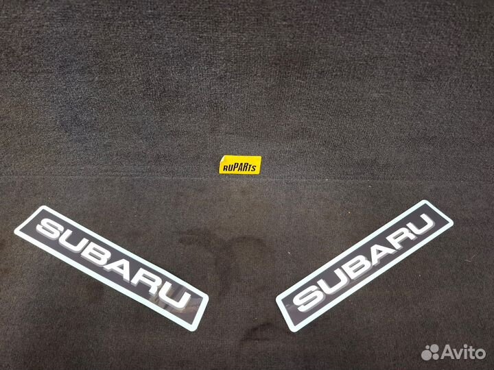 Наклейки на пороги Subaru BRZ новые оригинал