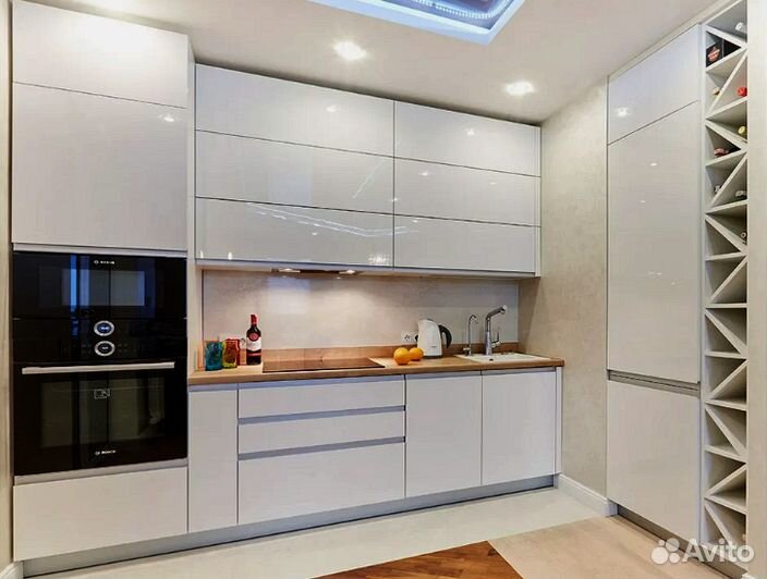 Маленькая кухня в студию