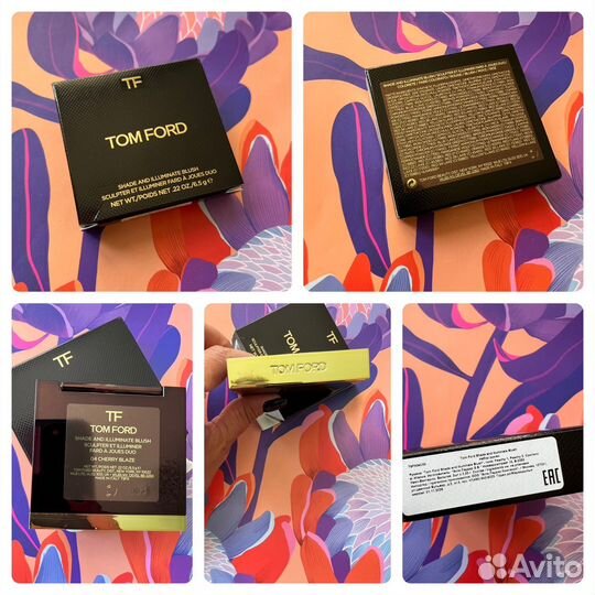 Румана Tom Ford / Палетка Anastasia Beverly Hills