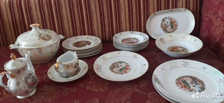 Набор столовой посуды Мадонна ГДР