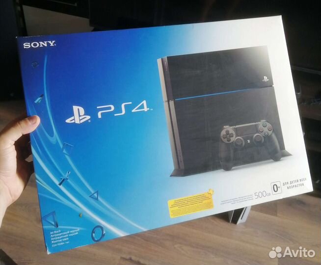 Sony Ps4, 500+ игр, 2 геймпада