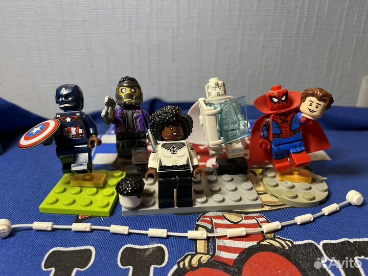 Lego Marvel минифигурки