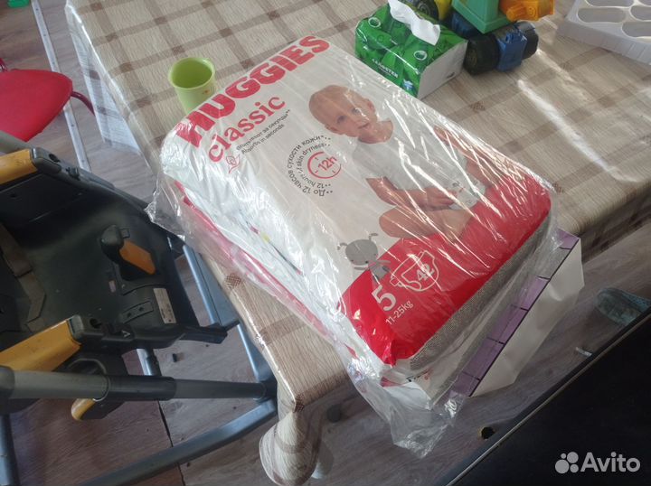Подгузники памперсы huggies 5 classic