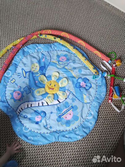 Развивающий коврик в сумке