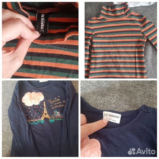 Пакет одежды на девочку 98 104