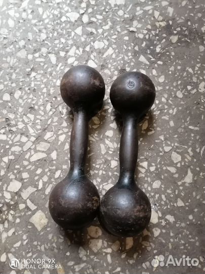 Гантели бу по 4кг