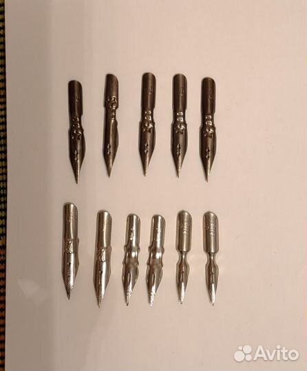 Перья для письма, плакатные, чертежные. СССР