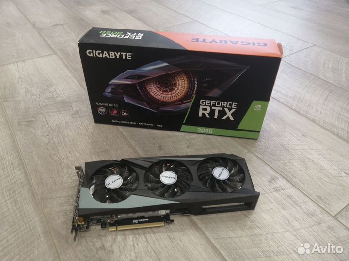 Видеокарта RTX 3050 gaming