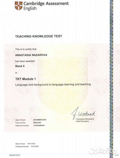 Репетитор по английскому языку