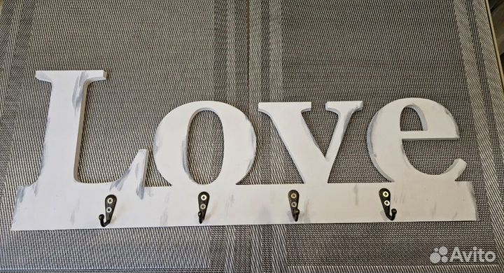 Вешалка деревянная ключница