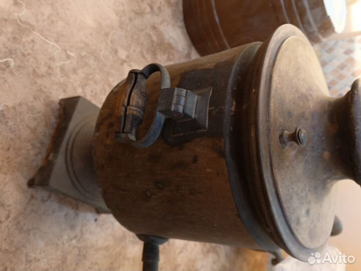 Самовар на дровах старинный