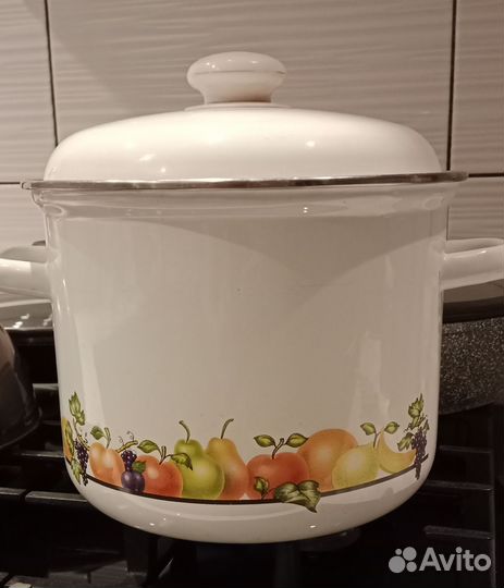 Кастрюля Новая 5л, таз для консервации б/у