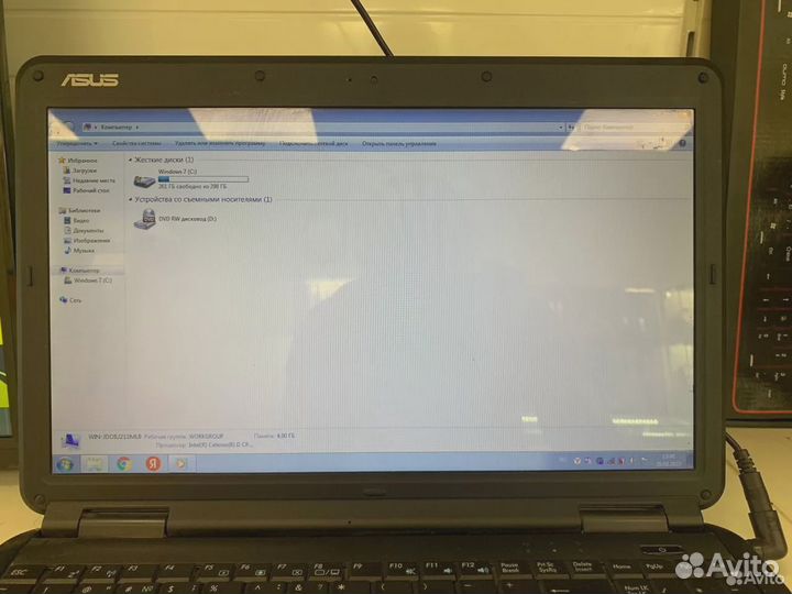 Ноутбук Asus K50C (Ахт)