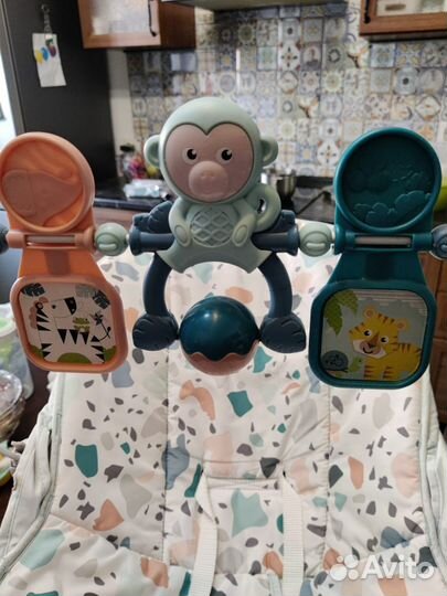 Детские качели шезлонг