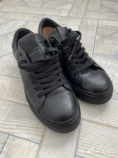 Кеды женские натуральная кожа